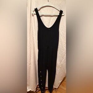 Black Sleeveless Jumpsuit
